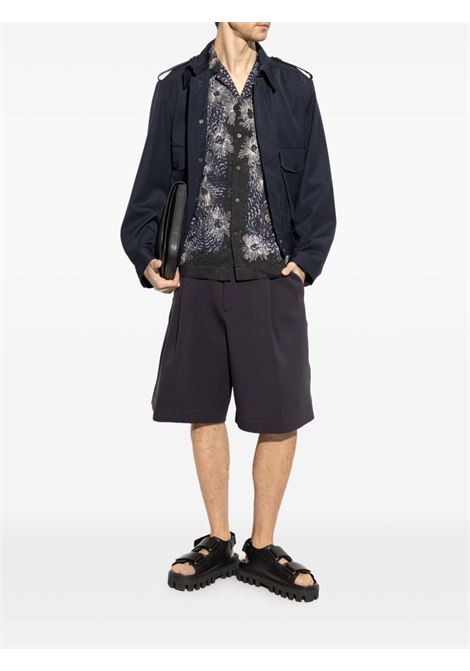 Giacca crop con spalline vleo in blu Dries van noten - uomo DRIES VAN NOTEN | 2510205101176509